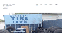 Desktop Screenshot of discounttiretown.com